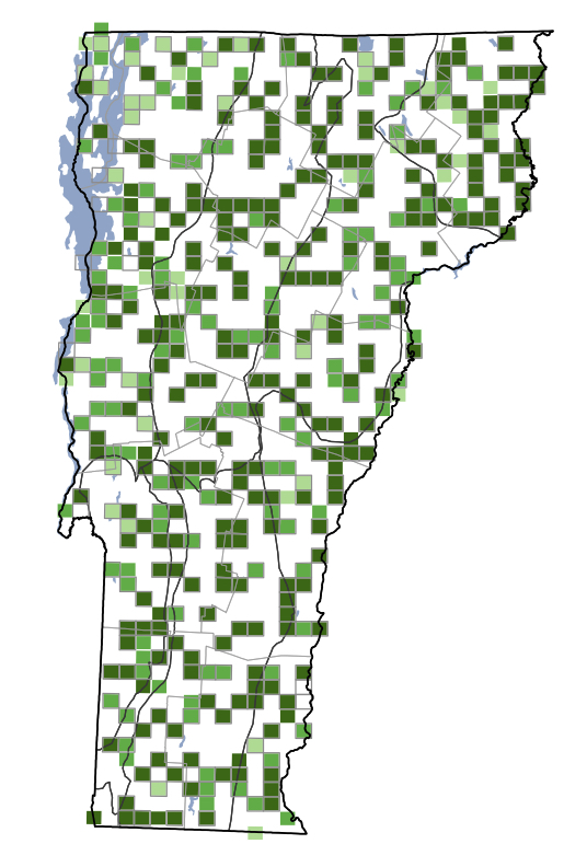 Chestnut-sided Warbler Map 1