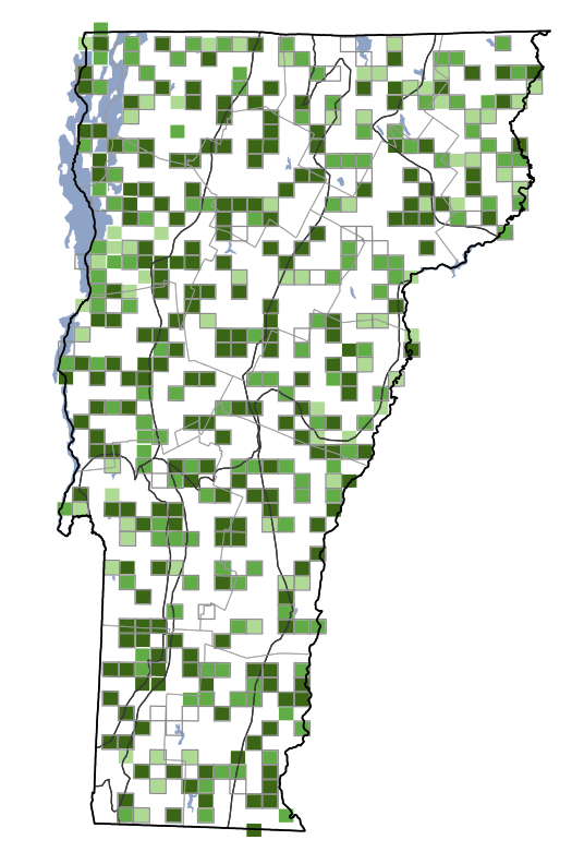 Rose-breasted Grosbeak Map 1